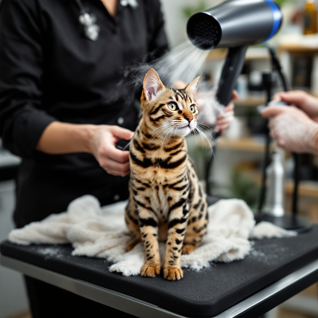 Bengal Kedi Kurutma