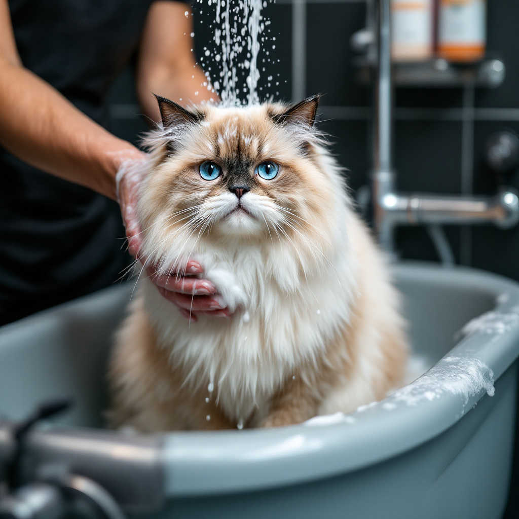 Persian Kedi Banyosu